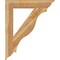 Ekena Millwork Funston Traditional Rough Sawn Bracket, Western Red Cedar, 6"W x 38"D x 46"H BKT06X38X46FST01RWR - alternate 3